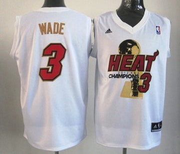 Dwyane Wade Miami Heat white jersey