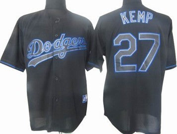 Matt Kemp Los Angeles Dodgers black Fashion jersey