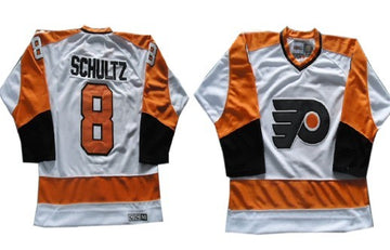 Dave Schultz Philadelphia Flyers white Throwback jersey