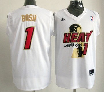 Chris Bosh Miami Heat white jersey