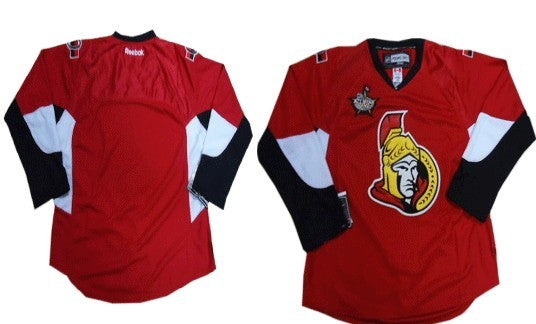 Custom Ottawa Senators red All-Star jersey