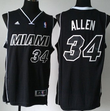 Ray Allen Revolution Miami Heat black jersey