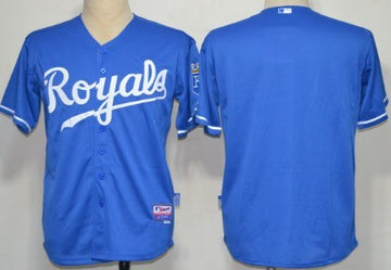 Custom Kansas City Royals navy jersey