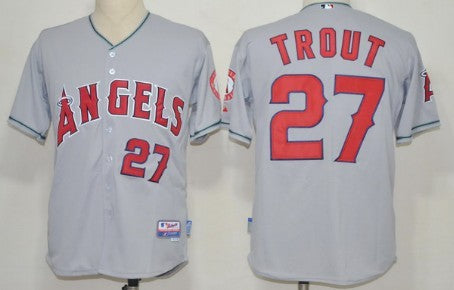LA Los Angeles Angels gray jersey