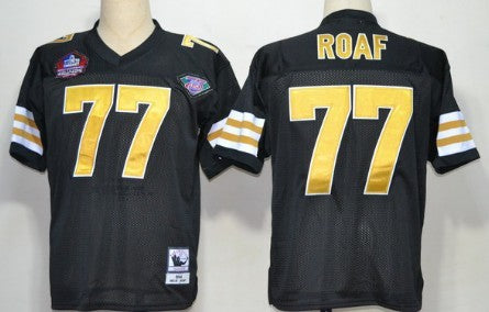 Willie Roaf New Orleans Saints black Throwback jersey