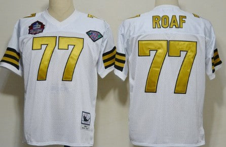 Willie Roaf New Orleans Saints white Throwback jersey