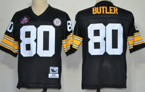 Jack Butler Pittsburgh Steelers black Throwback jersey
