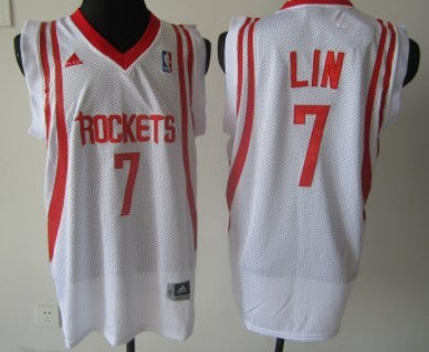 Jeremy Lin Houston Rockets white jersey