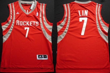 Jeremy Lin Revolution Houston Rockets red jersey