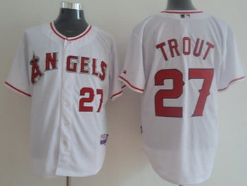 LA Los Angeles Angels white jersey