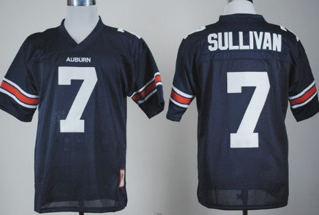 Pat Sullivan Auburn Tigers navy jersey