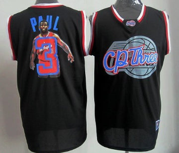 Chris Paul Los Angeles Clippers black Fashion jersey