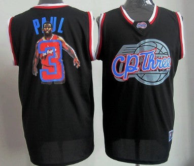 Chris Paul Los Angeles Clippers black Fashion jersey