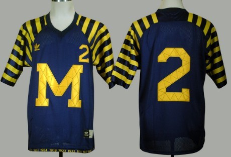 Charles Woodson Michigan Wolverines navy jersey