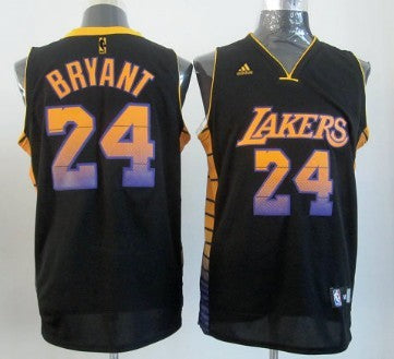Kobe Bryant Los Angeles Lakers black Fashion jersey