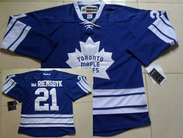 James van Riemsdyk Toronto Maple Leafs blue Third jersey