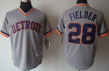 Prince Fielder Detroit Tigers gray jersey