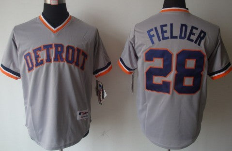 Prince Fielder Detroit Tigers gray jersey