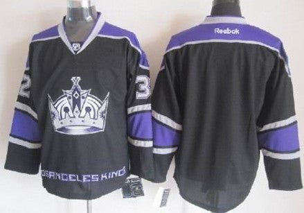 Custom Los Angeles Kings black Third jersey