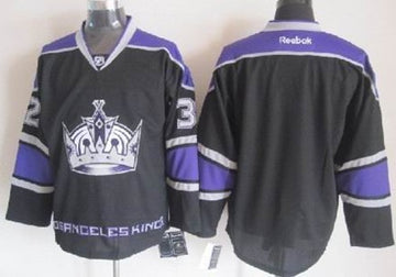 Custom Los Angeles Kings black Third jersey