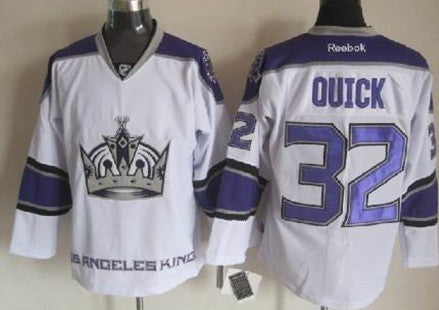 Jonathan Quick Los Angeles Kings white Third jersey
