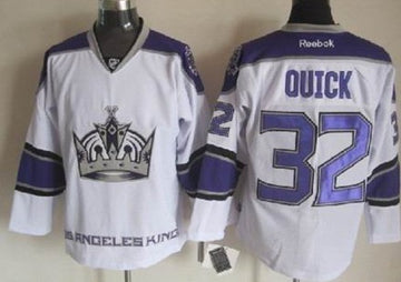 Jonathan Quick Los Angeles Kings white Third jersey