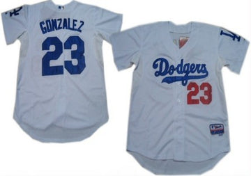 Adrian Gonzalez Los Angeles Dodgers white jersey
