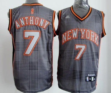 Carmelo Anthony New York Knicks black Fashion jersey