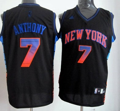 Carmelo Anthony New York Knicks black Fashion jersey