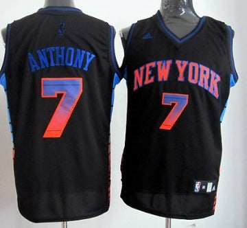 Carmelo Anthony New York Knicks black Fashion jersey