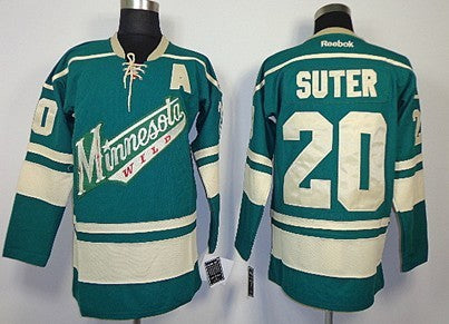 Ryan Suter Minnesota Wild green Third jersey