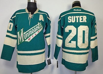 Ryan Suter Minnesota Wild green Third jersey