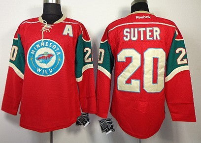 Ryan Suter Minnesota Wild red jersey