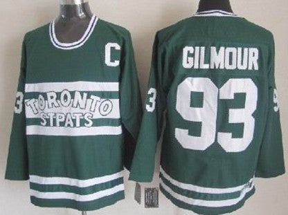 Doug Gilmour Toronto Maple Leafs green Throwback jersey