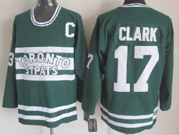 Wendel Clark Toronto Maple Leafs green Throwback jersey