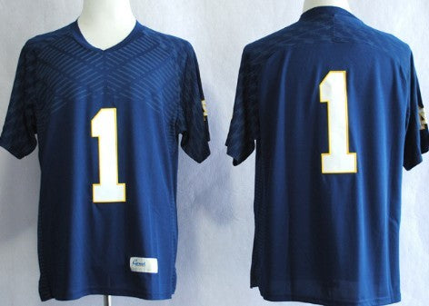Louis Nix III Notre Dame Fighting Irish navy jersey