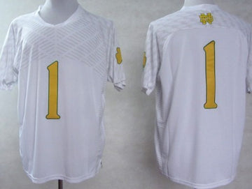 Louis Nix III Notre Dame Fighting Irish white jersey