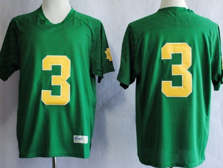 Joe Montana Notre Dame Fighting Irish green jersey