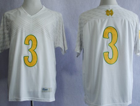 Joe Montana Notre Dame Fighting Irish white jersey