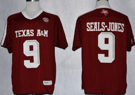 Ricky Seals-Jones Texas A&M Aggies red jersey