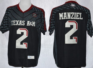 Johnny Manziel Texas A&M Aggies black jersey