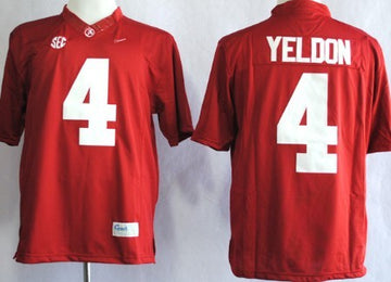 T.J Yeldon Alabama Crimson Tide red Limited jersey