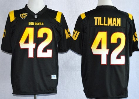Pat Tillman Arizona State Sun Devils black jersey