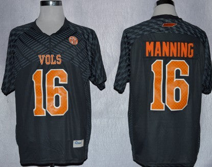 Peyton Manning Tennessee Volunteers gray jersey