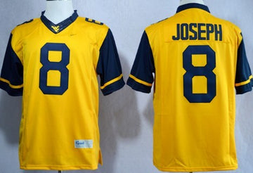 Karl Joseph West Virginia Mountaineers yellow Limited jersey