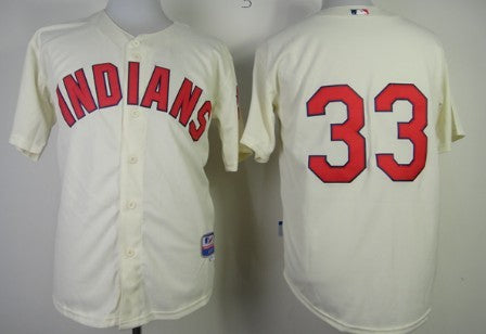 Nick Swisher Cleveland Guardians cream jersey