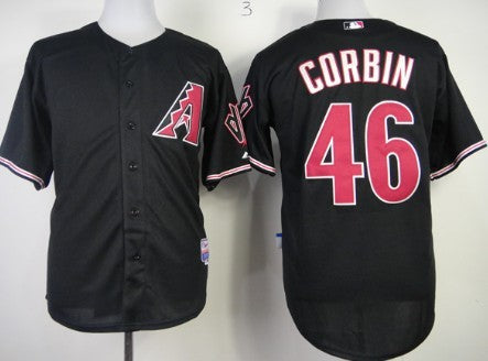 Patrick Corbin Arizona Diamondbacks black jersey