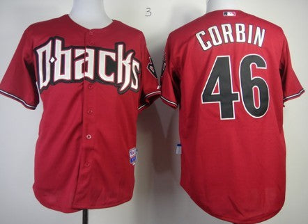 Patrick Corbin Arizona Diamondbacks red jersey