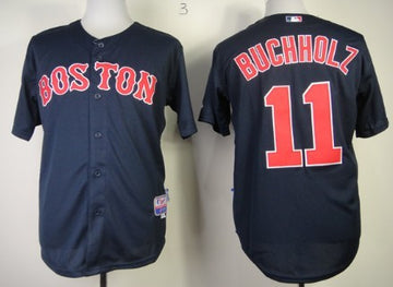 Clay Buchholz Boston Red Sox navy jersey