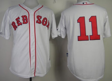 Clay Buchholz Boston Red Sox white jersey